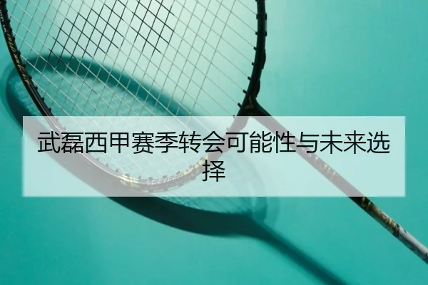 武磊西甲赛季转会可能性与未来选择